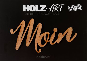 Preview: Schriftzug "MOIN" Preview: Schriftzug "MOIN"