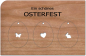 Preview: Grußkarte mit Umschlag "Anhänger Osterfest"
