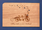 Preview: greeting card "Tandem"