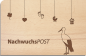 Preview: wooden postcard "NachwuchsPOST"