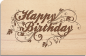 Preview: Holzpostkarte "Birthday"