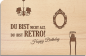 Preview: Holzpostkarte "Retro"
