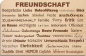 Preview: Holzpostkarte "Freundschaft Text"
