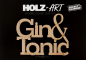Preview: Schriftzug "Gin & Tonic"