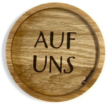 Untersetzer "Auf Uns"