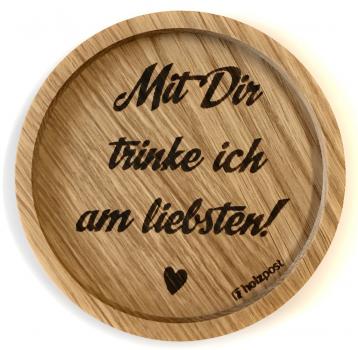 Untersetzer "Am liebsten"