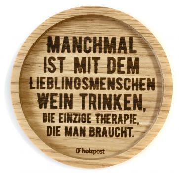 Untersetzer "Manchmal"