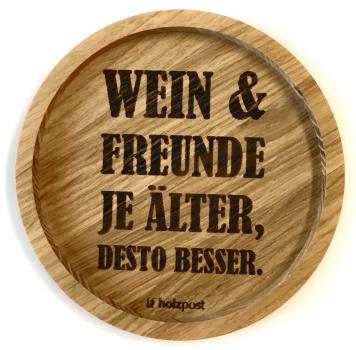 Untersetzer "Wein & Freunde"