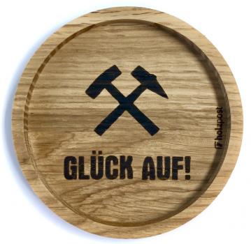 Untersetzer "Glück Auf"