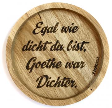 Untersetzer "Dichter"