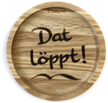Wooden coaster "Löppt"