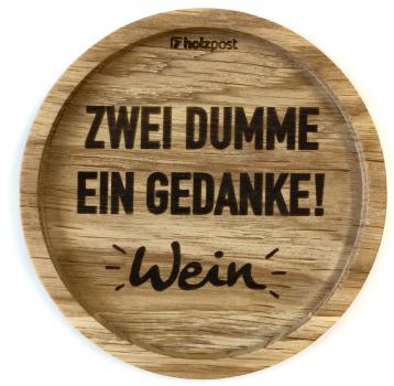 Untersetzer "Gedanke - WEIN"