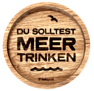 Untersetzer "Meer trinken"
