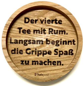 Untersetzer "Grippe"