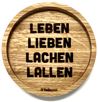 Untersetzer "Lallen"