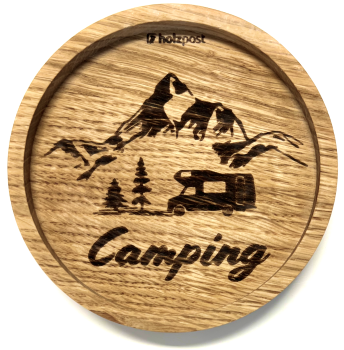 Untersetzer "Camping"