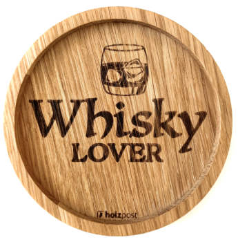 Untersetzer  "Whisky Lover"