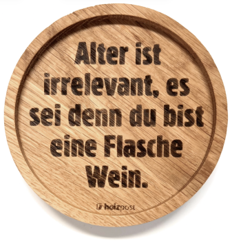 Untersetzer "Irrelevant"