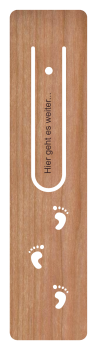 Lesezeichen "Babyfüße"