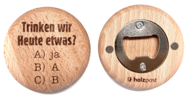 Flaschenöffner "ABC"