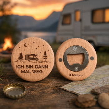 Flaschenöffner "Ich bin weg"