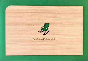 Grußkarte mit Umschlag "Ruhestand"