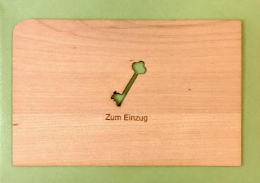 Grußkarte mit Umschlag "Schlüssel"