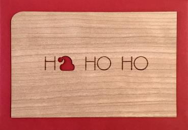 greeting card "Hohoho"