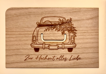 greeting card "Hochzeitsgeld"