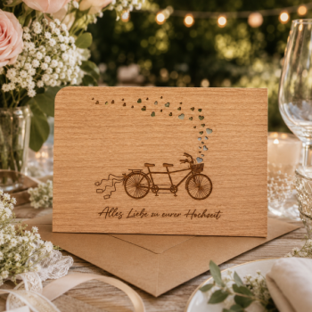 greeting card "Tandem"