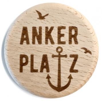 Glasdeckel "Ankerplatz"