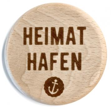 Glasdeckel "Heimathafen"
