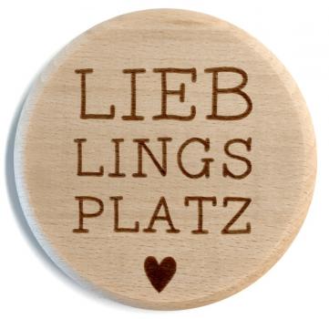Glasdeckel "LieblingsPlatz"