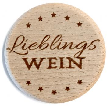 Glasdeckel "LieblingsWein"