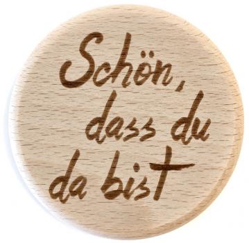 Glasdeckel "Schön"