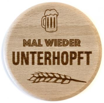 Glasdeckel "Unterhopft"