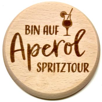 Glasdeckel "Aperol"