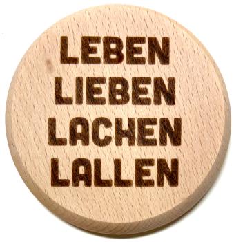 Glasdeckel "Lallen"