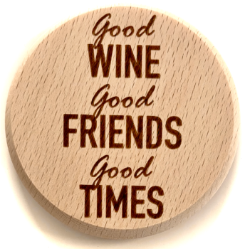 Glasdeckel "Good Times"