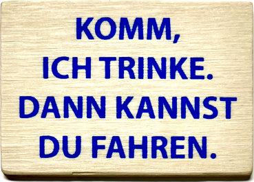 Magnet "Fahren"