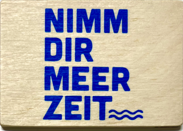 Magnet "Meer Zeit"