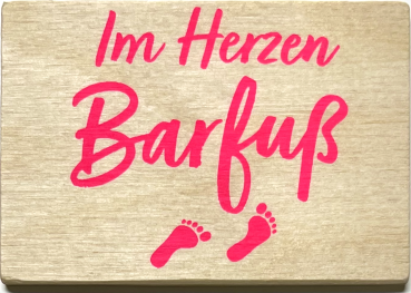 Magnet "Barfuss"