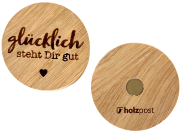 Magnet "Glücklich"