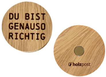 Magnet "Genauso"