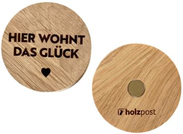 Magnet "Wohnt"