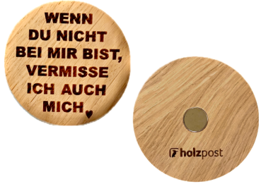 Magnet "Vermisse"
