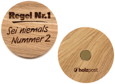 Magnet "Regel Nr.1"