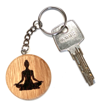 Schlüsselanhänger "Yoga"