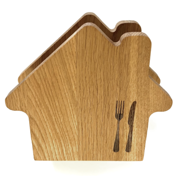Servietten Haus "Besteck"