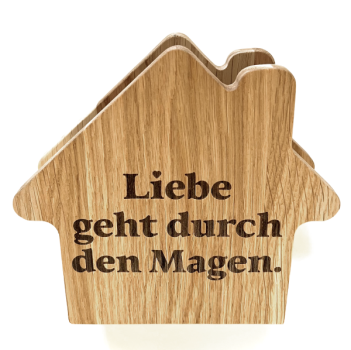 Servietten Haus "Magen"